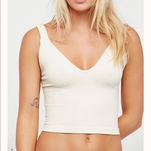 Free People Washed Seamless Crop
